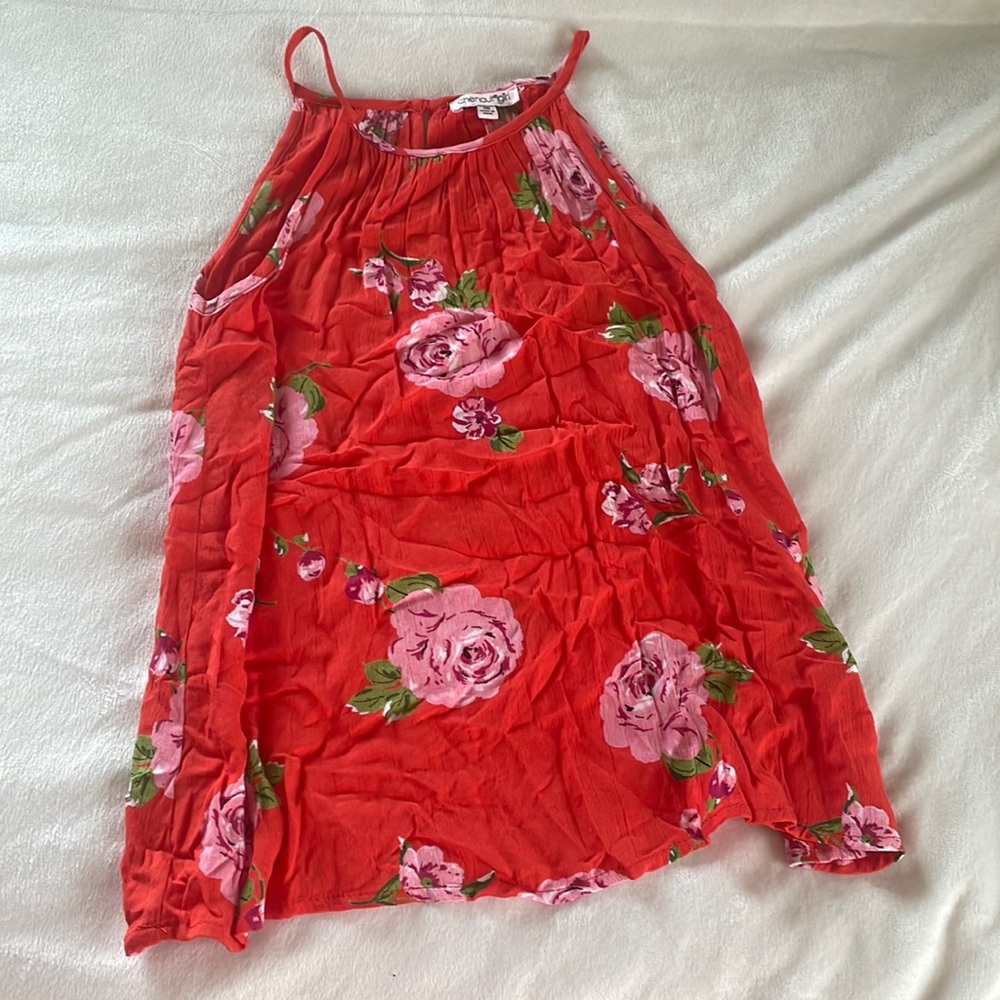 lightweight, worn once, no stains or rips